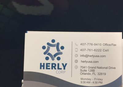 Herly Business Card